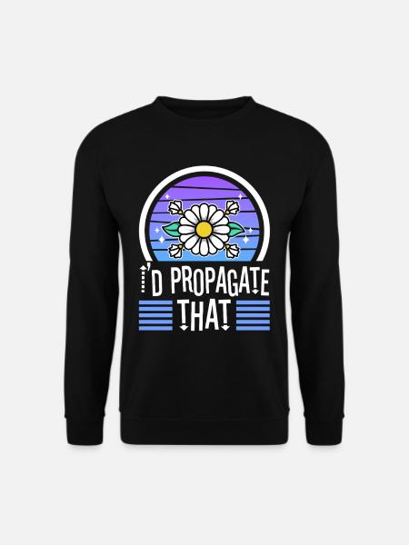 Monstera Mama - Unisex Sweatshirt - black