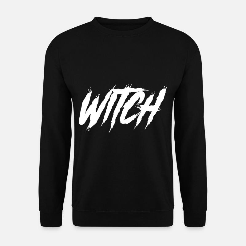 Witch Goth Hexe Gothic - Unisex Pullover - Schwarz