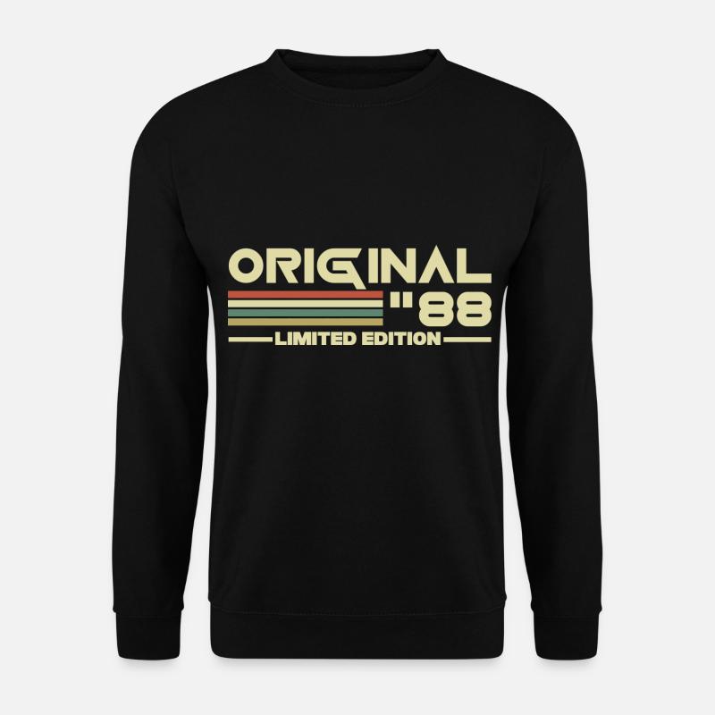 1988 - Unisex Pullover - Schwarz
