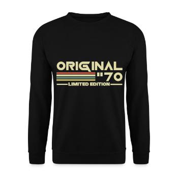 1960 - Unisex Sweatshirt - black - Front - Alina (178cm) & Michal (187cm)