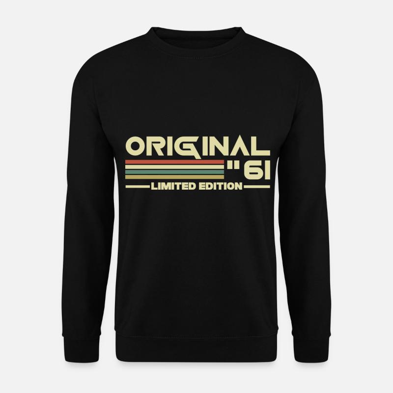 1961 - Unisex Pullover - Schwarz