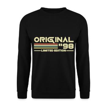 1998 - Unisex Sweatshirt - black - Front - Alina (178cm) & Michal (187cm)