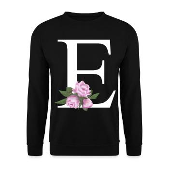 E - Unisex Pullover - Schwarz - Vorne - Alina (178cm) & Michal (187cm)