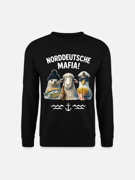 North German Mafia - Unisex Sweatshirt - black