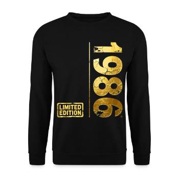 Edition limitée 1986 - Sweat-shirt Unisexe - noir - Devant - Alina (178cm) & Michal (187cm)