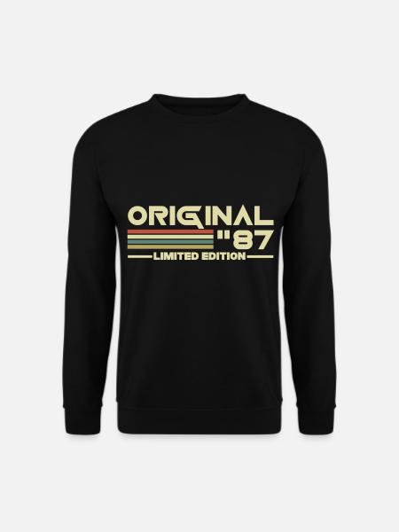 1987 - Unisex Sweatshirt - black