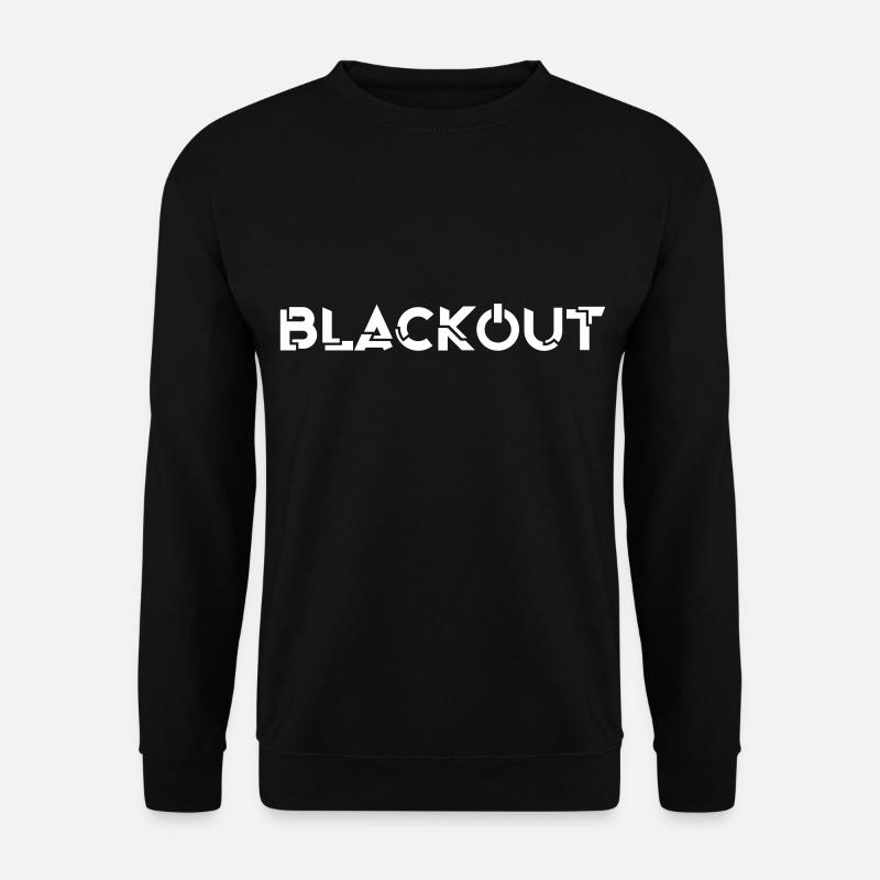 Blackout - Unisex Sweatshirt - black