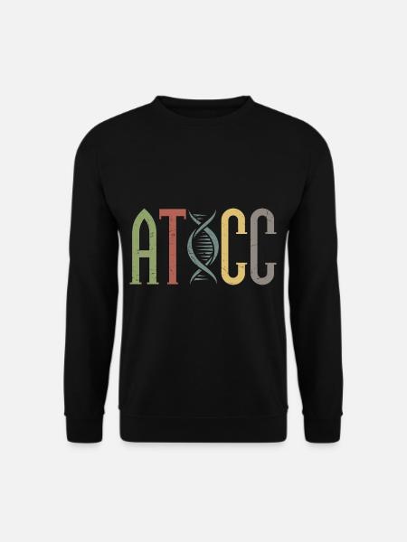 Aticc Genetics DNA String - Unisex Sweatshirt - black