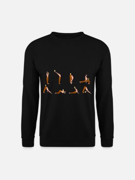 Øl Yoga - Unisex sweater - sort