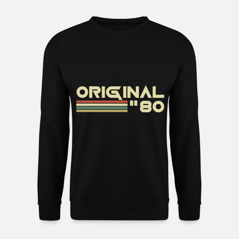 1980 - Unisex Pullover - Schwarz