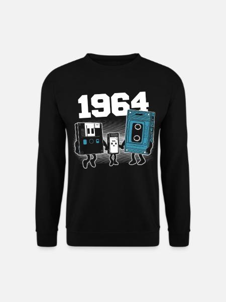 Jahrgang Jahrgang 1964 Geburtstagsgeschenk 1964 - Unisex Pullover - Schwarz