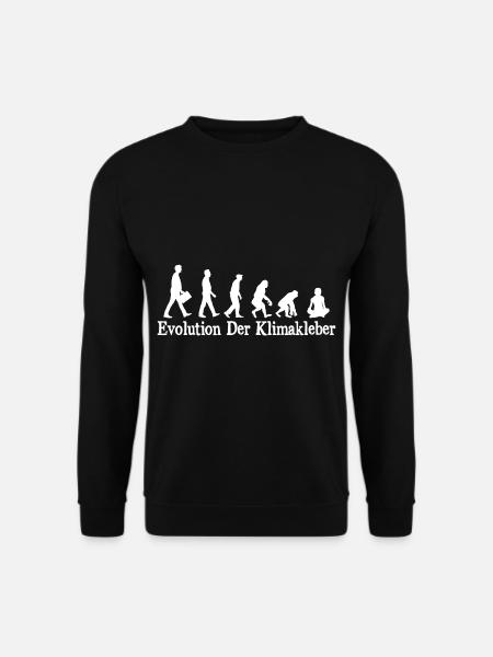 Evolution of climate adhesives - Unisex Sweatshirt - black