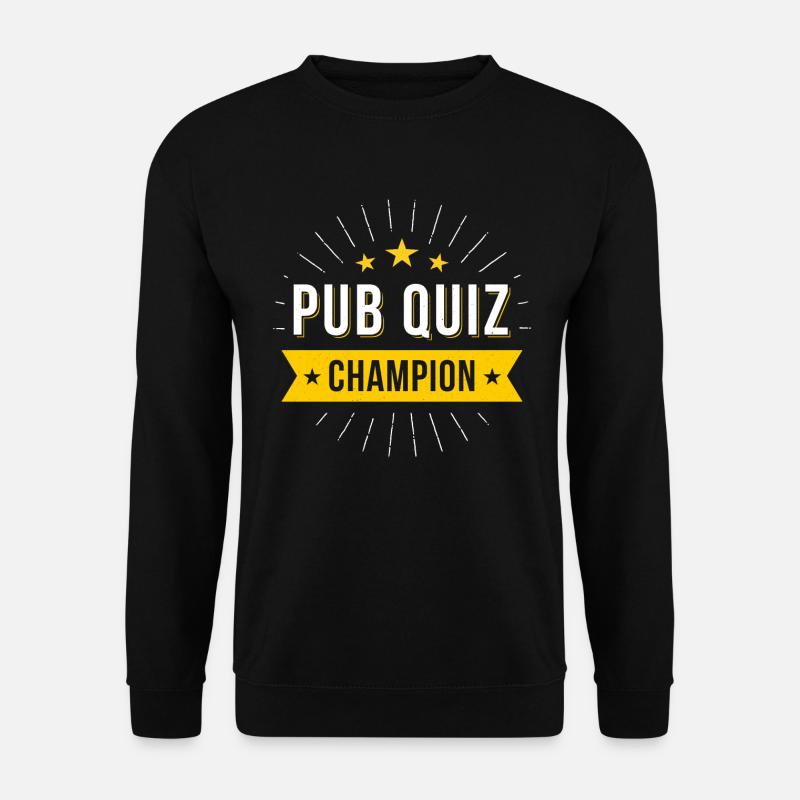 Pub Quiz Champion - Unisex Sweatshirt - black