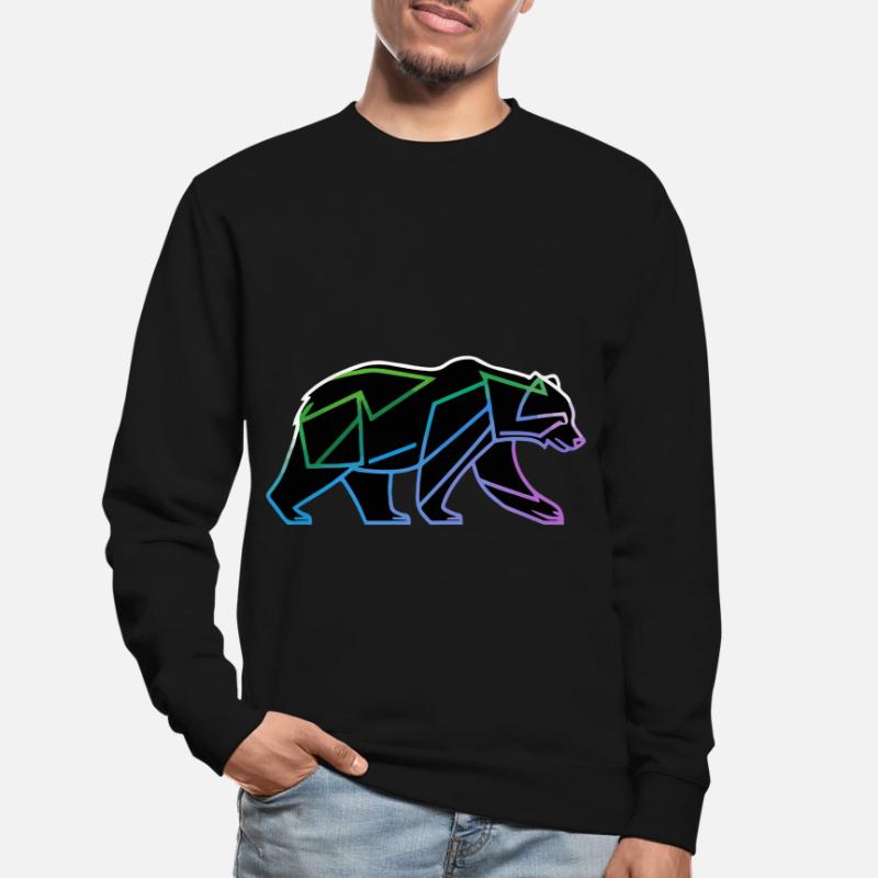 Bear Polygon Unisex Sweatshirt