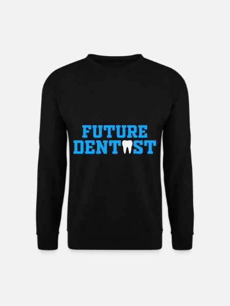 Zukünftiger Zahnarzt Schule Kieferorthopäde Assist - Unisex Pullover - Schwarz