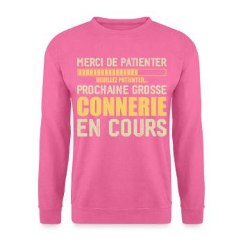 Weiter lustig - Unisex Pullover - Pink - Vorne