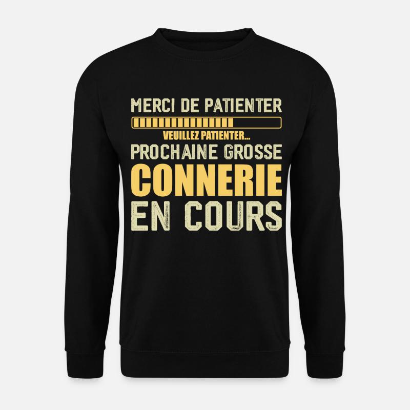 Next funny - Unisex Sweatshirt - black