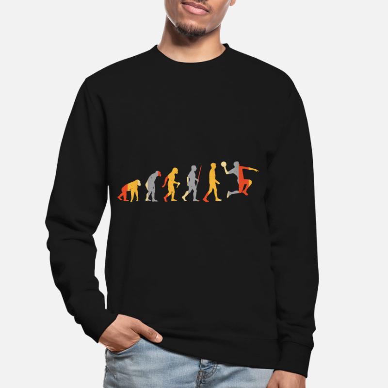 Evolution Handballer Unisex Sweatshirt