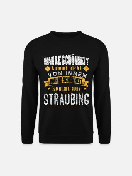 Straubing - Unisex Pullover - Schwarz