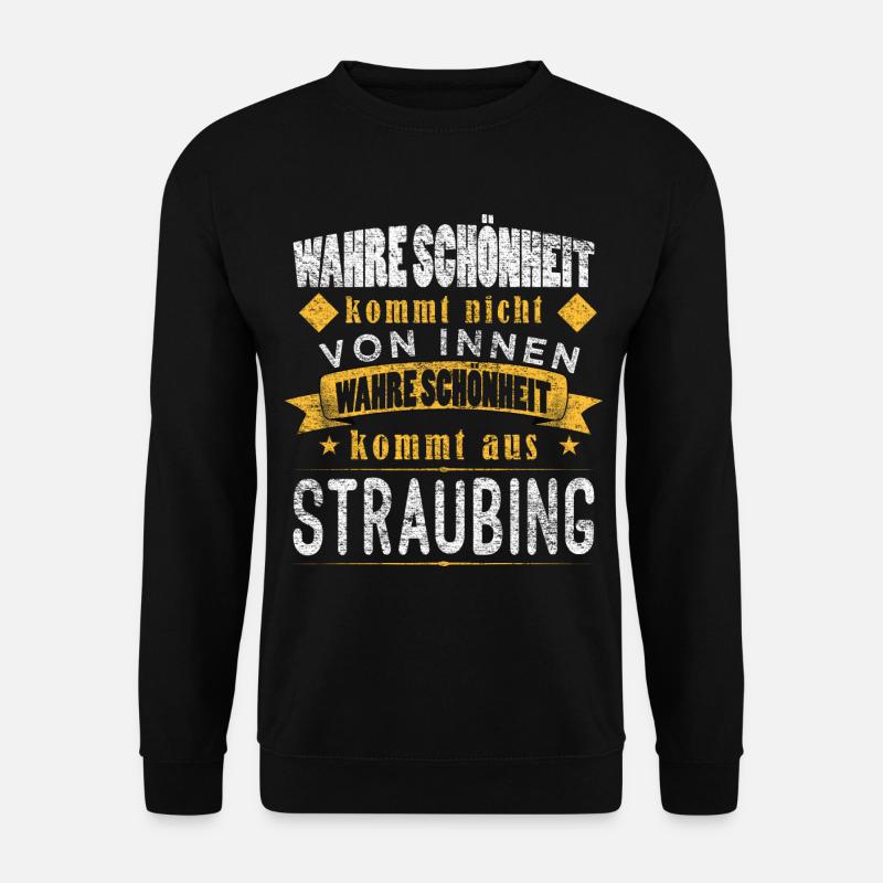 Straubing - Unisex Pullover - Schwarz
