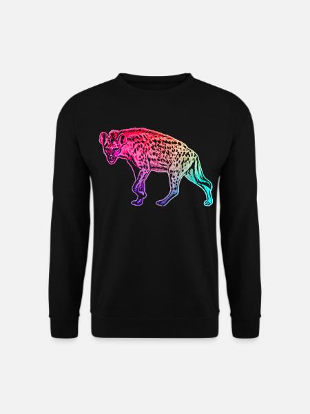 Hyäne - Unisex Pullover - Schwarz