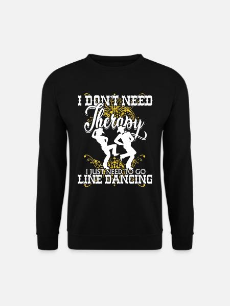 Line Dance - Unisex Pullover - Schwarz