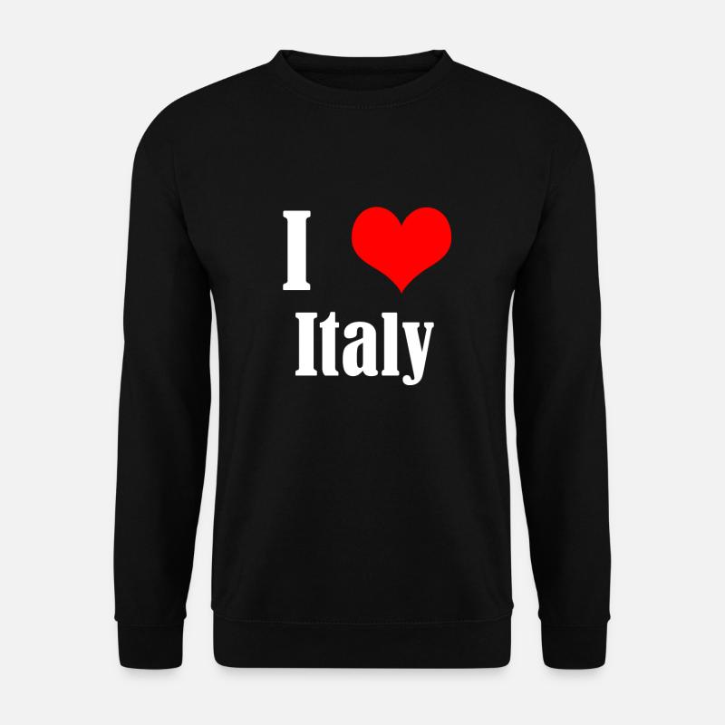 I love Italy - Unisex Pullover - Schwarz