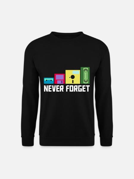 Kassette - Unisex Pullover - Schwarz