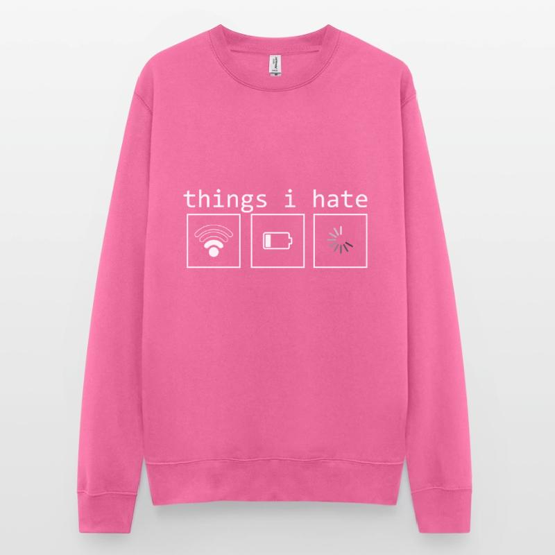 Programmer Things I Hate Developer Soft Unisex Sweatshirt