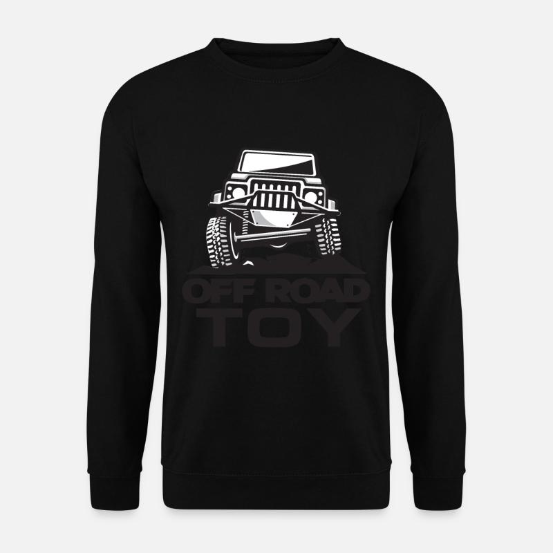 Rock Crawler Off Road Toy RC 4x4 Big Tires Motorsp - Unisex Pullover - Schwarz