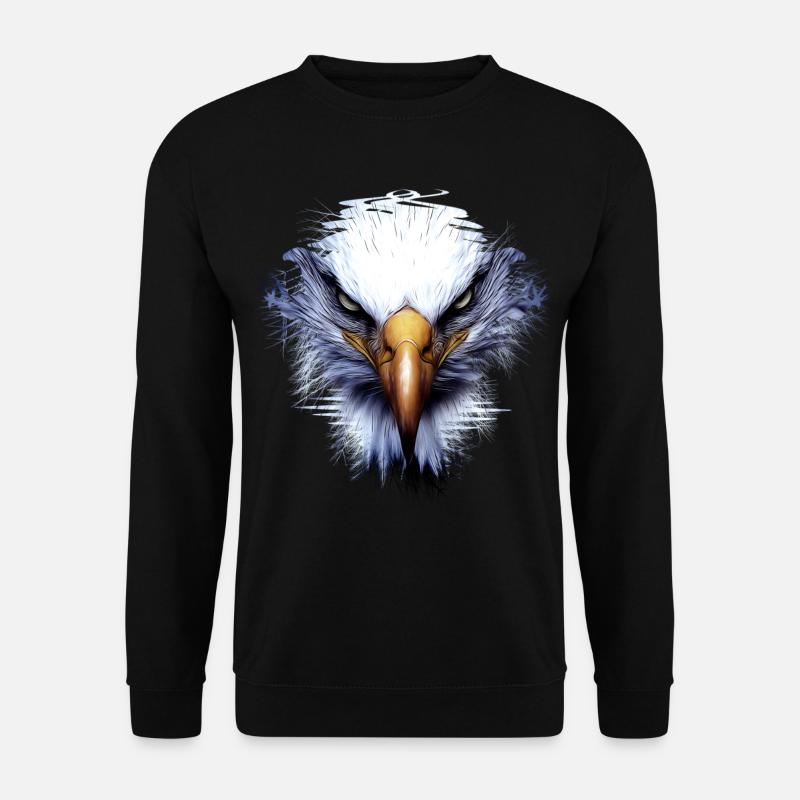 Bad Eagle - Sweat-shirt Unisexe - noir
