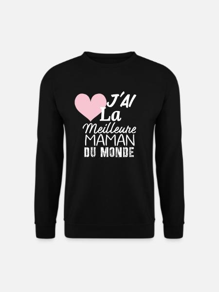 Fête des mères - Sweat-shirt Unisexe - noir
