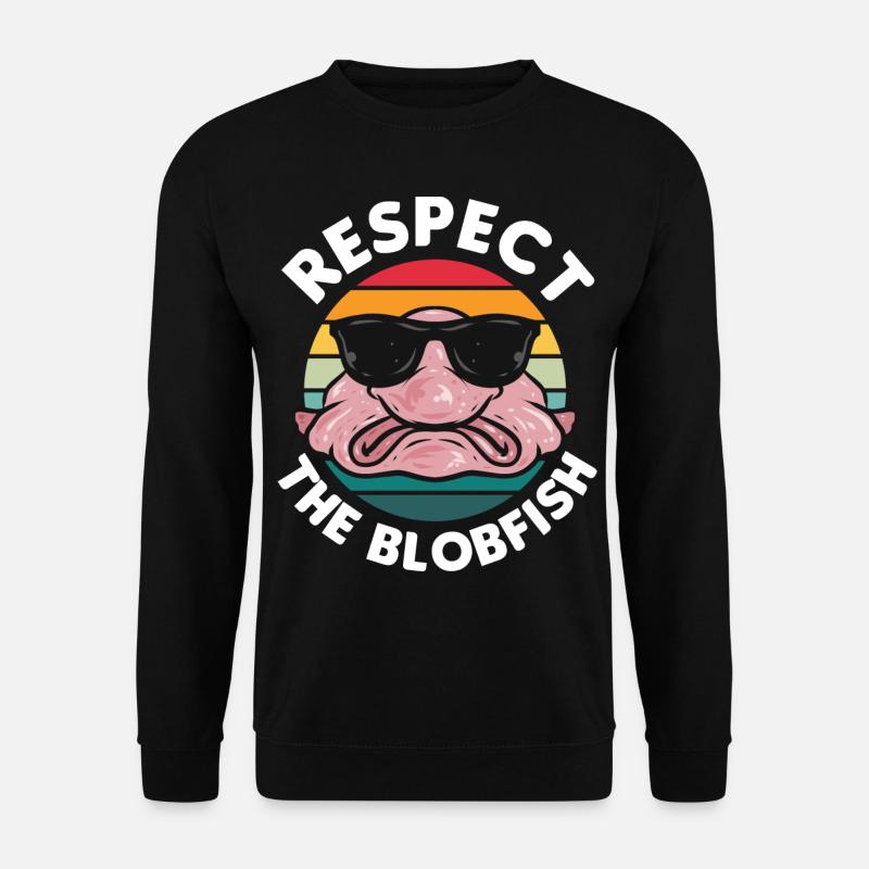 Blobfisch - Unisex Pullover - Schwarz