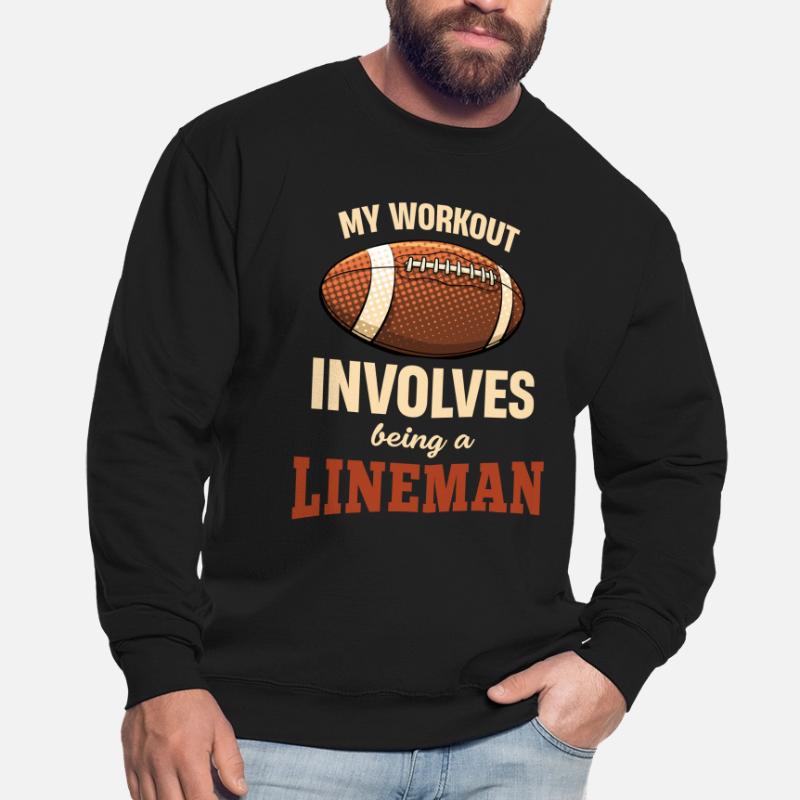 My training includes being a linesman. Unisex Sweatshirt