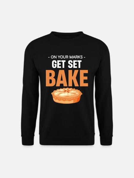 Ready, ready, pastries, pastries, - Unisex Sweatshirt - black