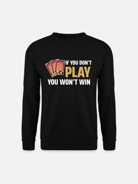 My Retirement Funny Lottery Player - Unisex Sweatshirt - black