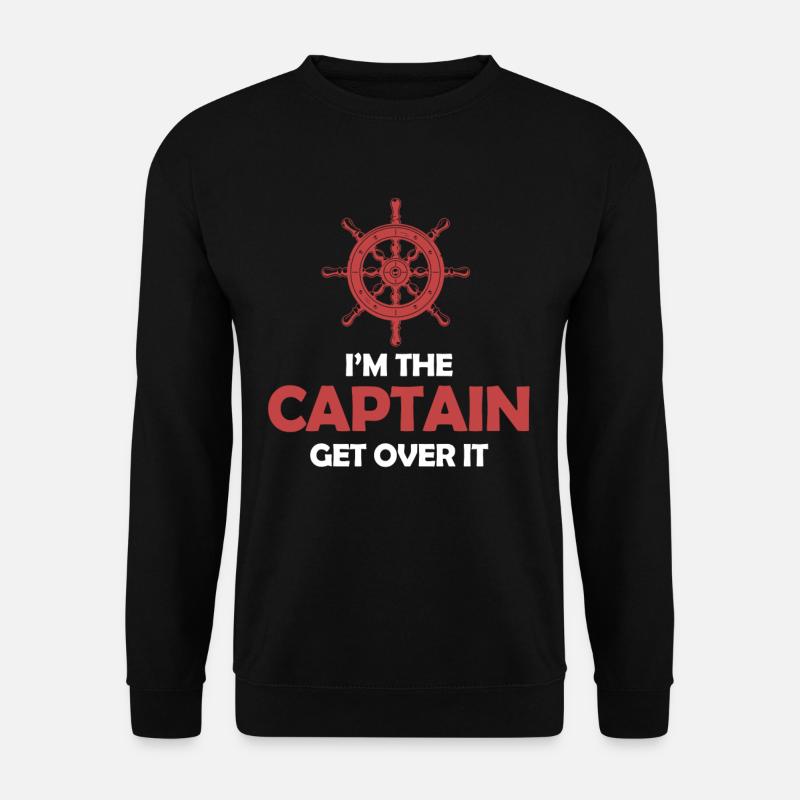 Je suis le capitaine, surmontez-vous - Sweat-shirt Unisexe - noir