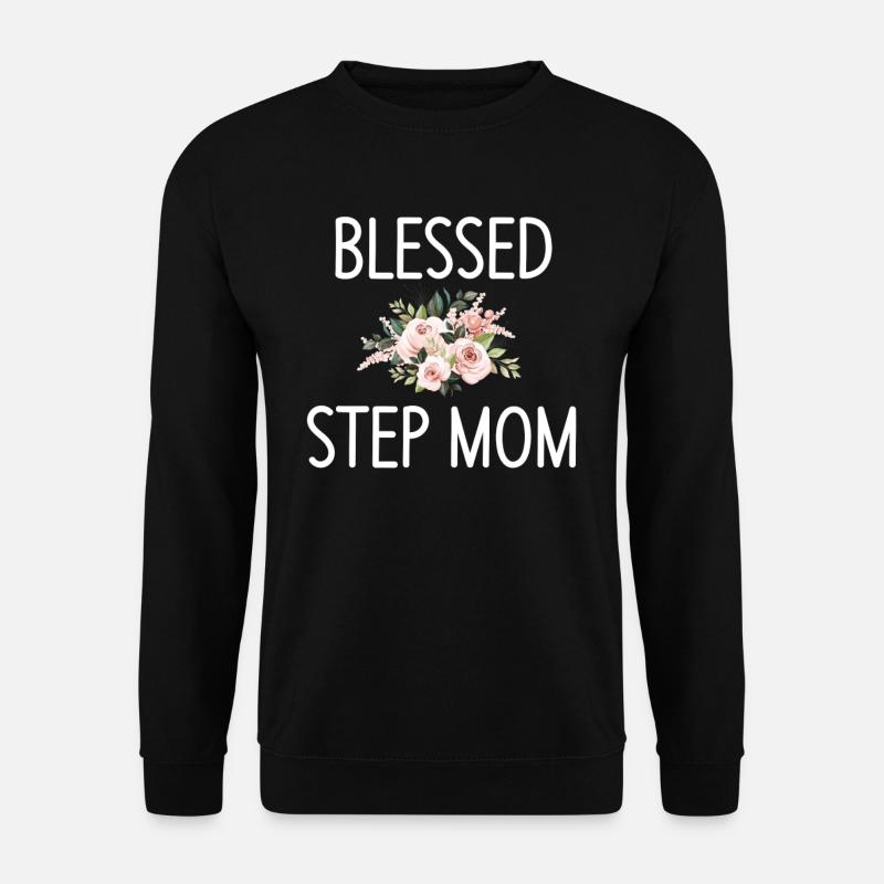 Stepmom Funny Stepmom - Unisex Sweatshirt - black
