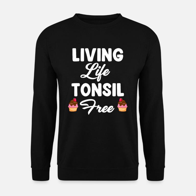 Living Life - Unisex Pullover - Schwarz