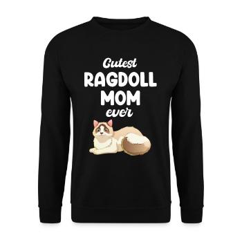 La maman Ragdoll la plus mignonne de tous les temps vétérinaire - Sweat-shirt Unisexe - noir - Devant - Alina (178cm) & Michal (187cm)