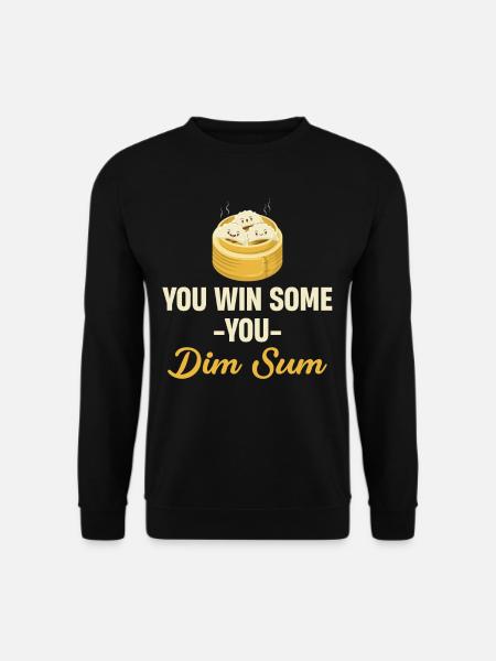 Vous gagnez un peu vous dimsum Hong Kong Siomai - Sweat-shirt Unisexe - noir
