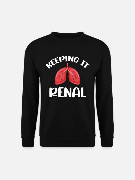 Keep It Kidneys Funny - Unisex Sweatshirt - black