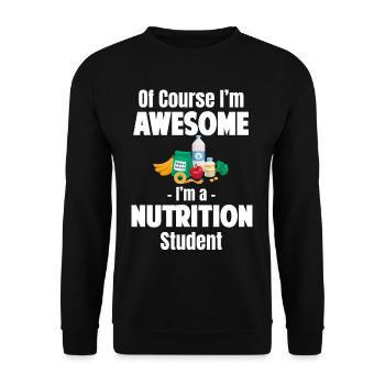 Of course I'm great, I'm a - Unisex Sweatshirt - black - Front - Alina (178cm) & Michal (187cm)