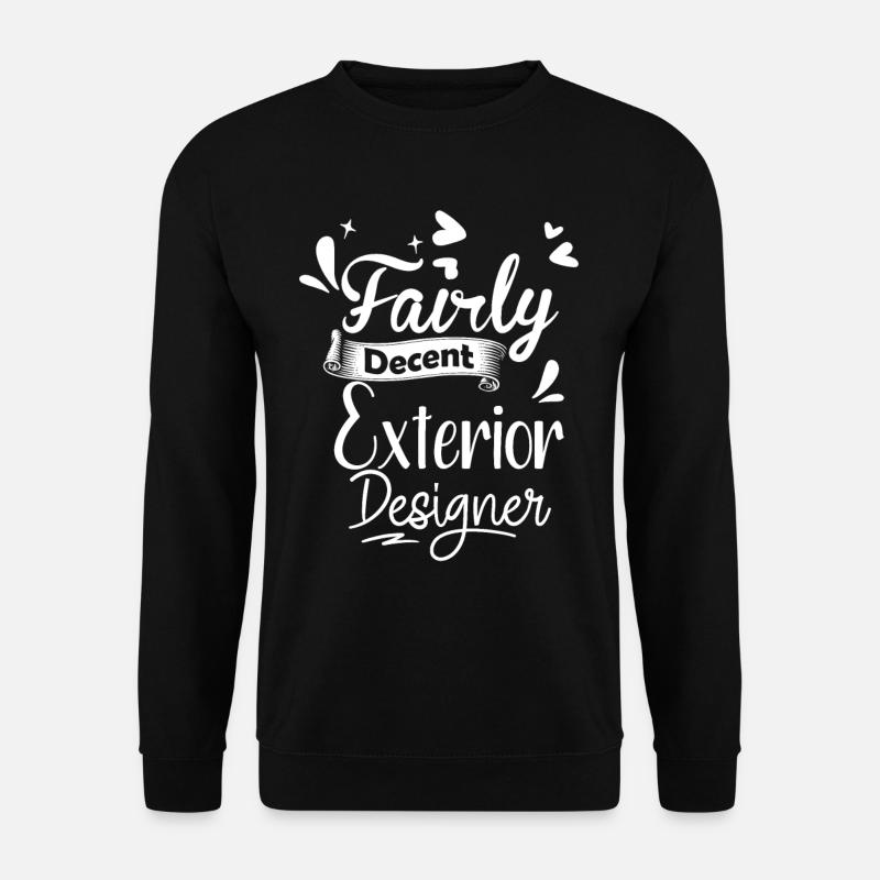 Plutôt décent - Sweat-shirt Unisexe - noir