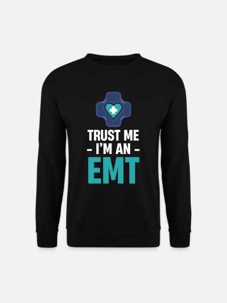 Trust me, I'm an outpatient - Unisex Sweatshirt - black