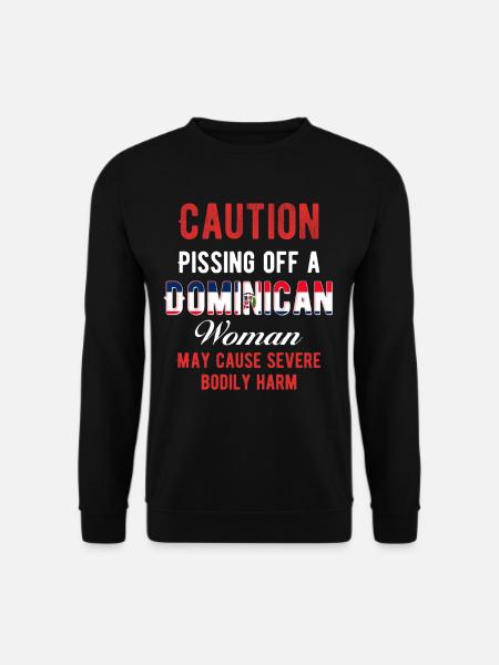 Beware: A Dominican Platano Mofongo - Unisex Sweatshirt - black