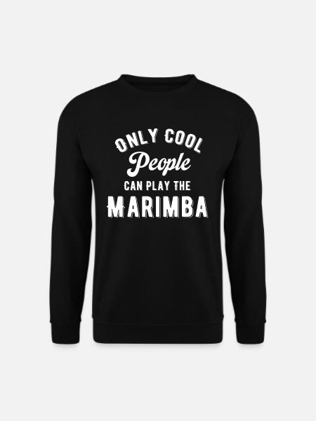 Only humans can - Unisex Sweatshirt - black