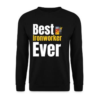 Meilleur soudeur de ferronniers de tous les temps - Sweat-shirt Unisexe - noir - Devant - Alina (178cm) & Michal (187cm)