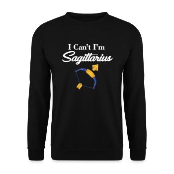 Je ne peux pas, je suis un Chinois - Sweat-shirt Unisexe - noir - Devant - Alina (178cm) & Michal (187cm)