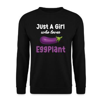 Aub juste une fille qui - Sweat-shirt Unisexe - noir - Devant - Alina (178cm) & Michal (187cm)
